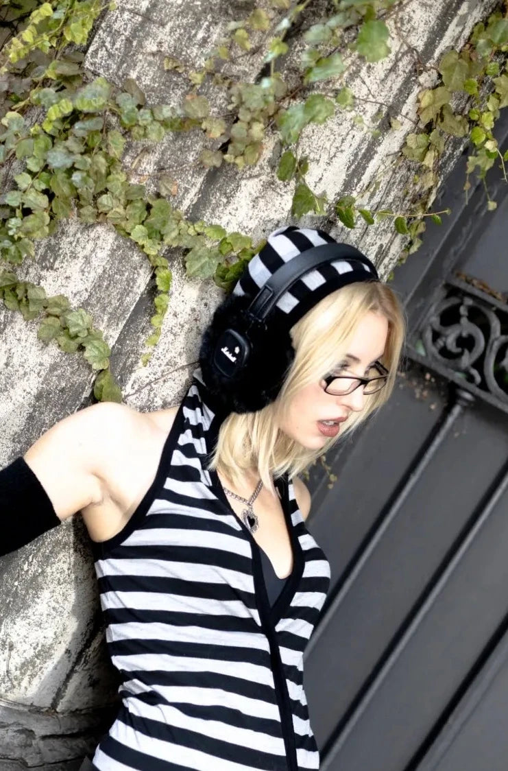 WUFFI headphones earmuff BLACK