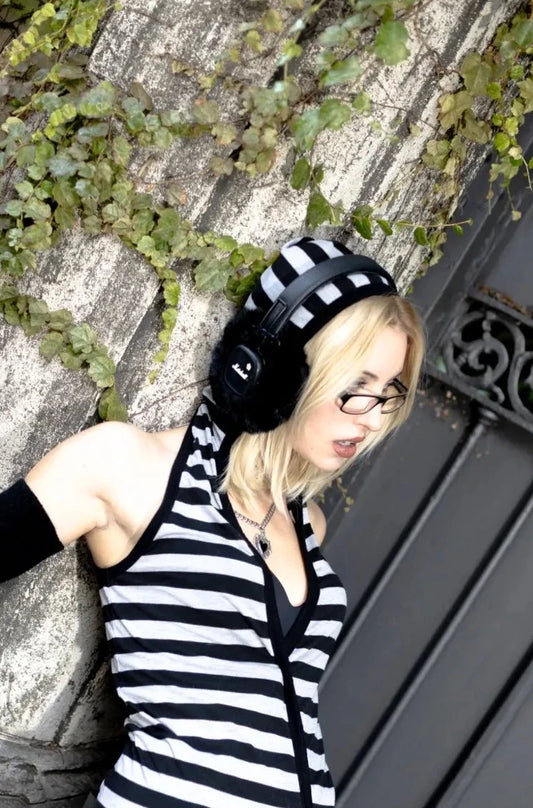 WUFFI headphones earmuff BLACK