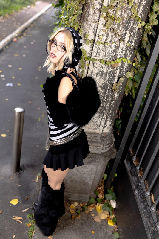 WUFFI headphone earmuffs - BLACK