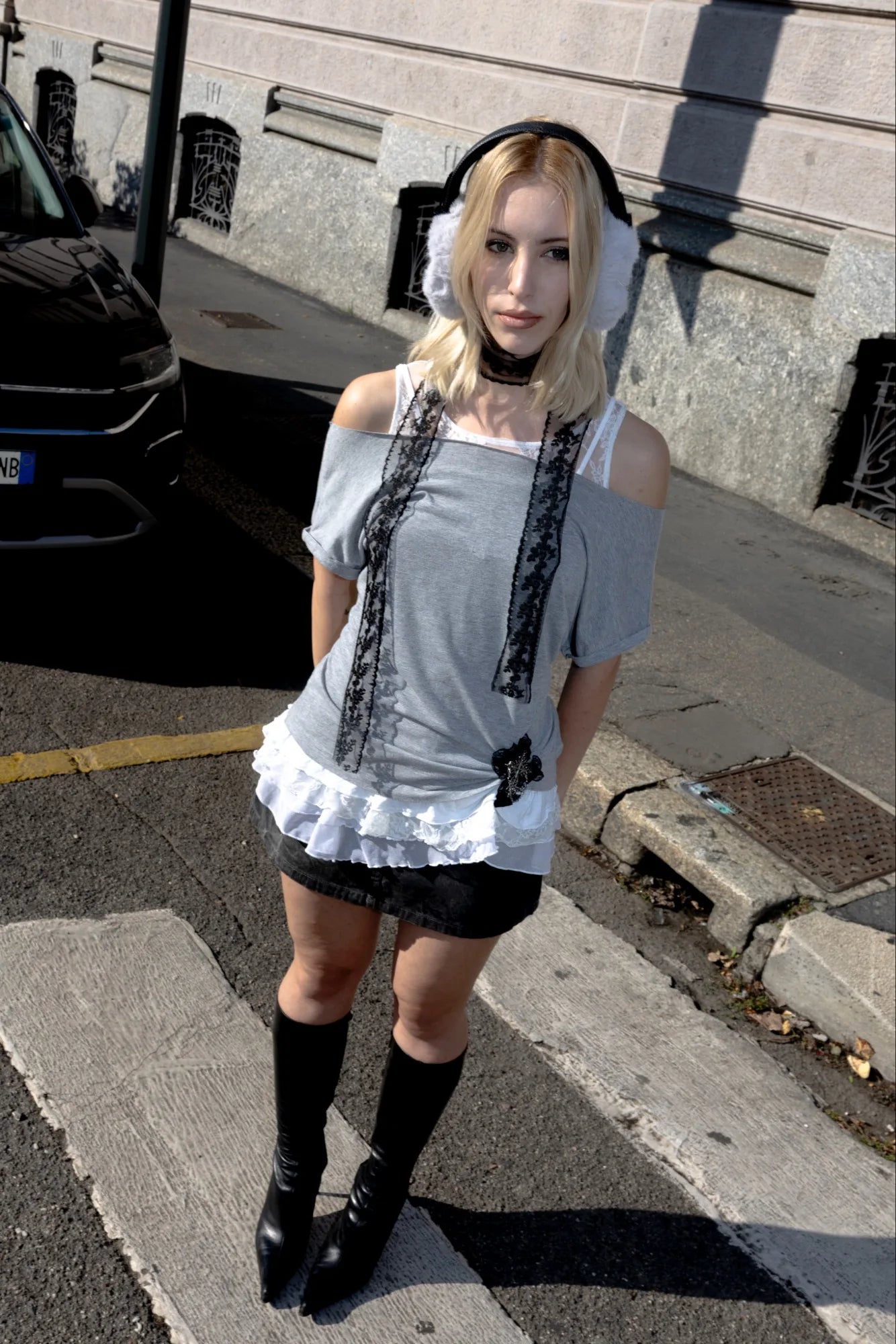 WUFFI headphones earmuff GRAY