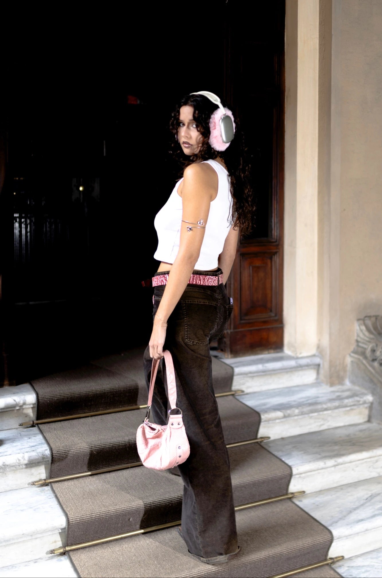 WUFFI headphones earmuff PINK