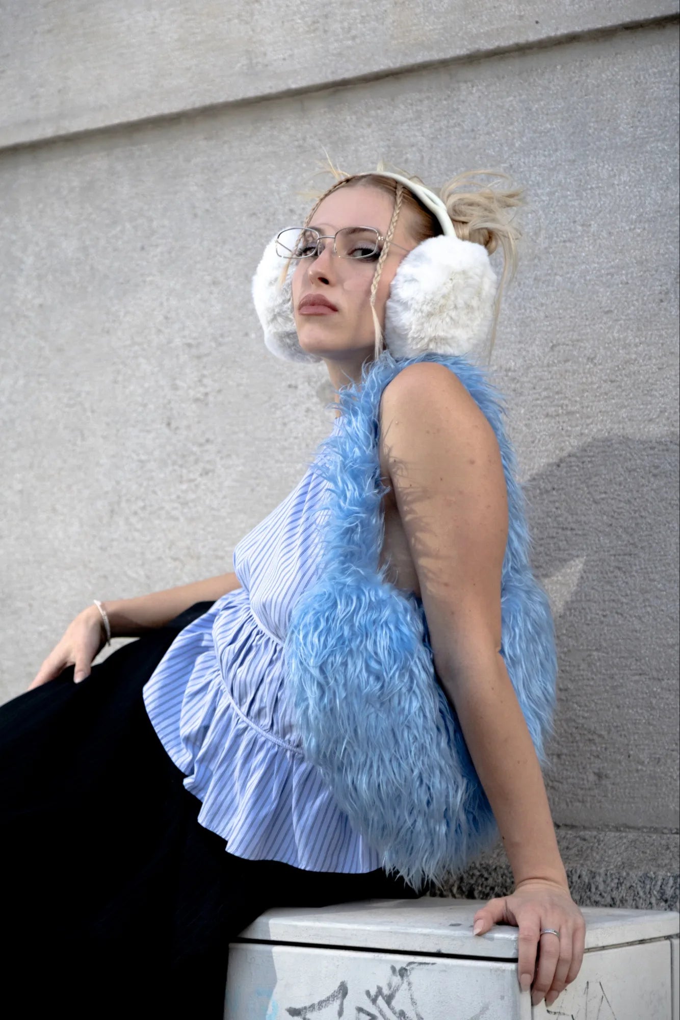 WUFFI headphone earmuffs WHITE